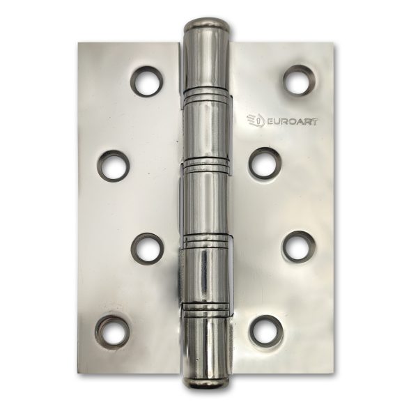 DOUBLE WASHERED HINGE SATIN CHROME FINISH 100x75x3mm