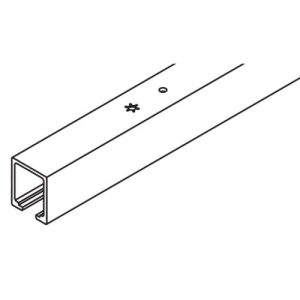 Hawa-Junior 80 Top Track, for Sliding Interior Doors Top hung system, Length 3000mm Predrilled