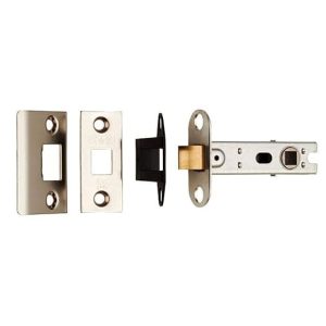 Carlisle Brass Square Tubular Latch Bolt - Nickel Plated - 76mm