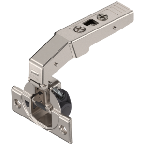 BLUM 79B9550 Clip Top Blumotion Inset Hinge 95° For Blind Corner Application Boss; Screw-On Nickel