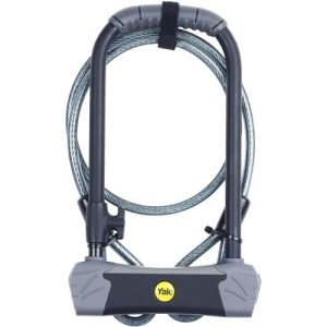 Yale Maximum Security U Bike Lock With Cable YUL3C/14/230/1