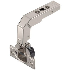 BLUM 79B9950 Clip Top Blumotion Overlay Blind Corner Hinge 95° Screw-On Nickel