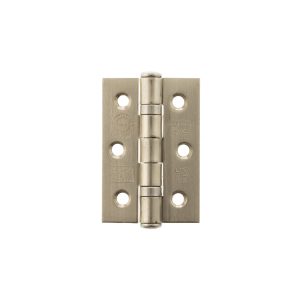 Atlantic CE Fire Rated Grade 7 Ball Bearing Hinges 3" x 2" x 2mm - Satin Nickel