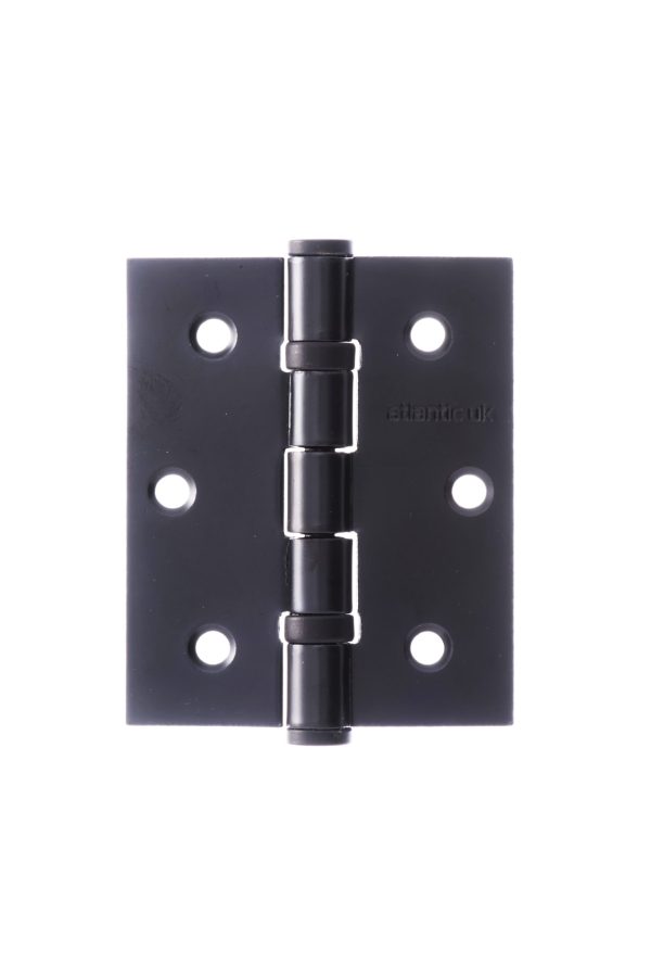 Atlantic Ball Bearing Hinges 3" x 2.5" x 2.5mm - Matt Black