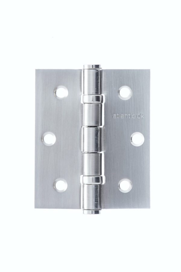 Atlantic Ball Bearing Hinges 3" x 2.5" x 2.5mm - Satin Chrome