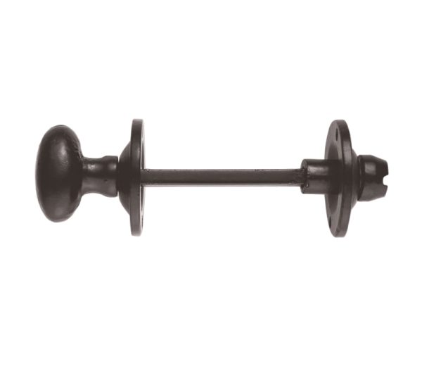 Oval Thumbturn & Release (5Mm Spindle For Bathroom Lock), Black Antique