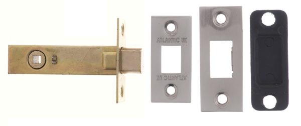 Atlantic Tubular Deadbolt 2.5" - Satin Nickel