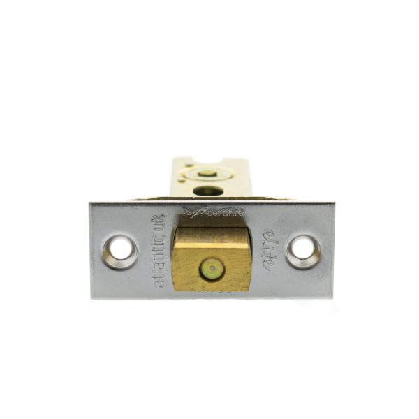 Atlantic Fire-Rated CE Marked Bolt Through Tubular Deadbolt 2.5" - Polished Chrome