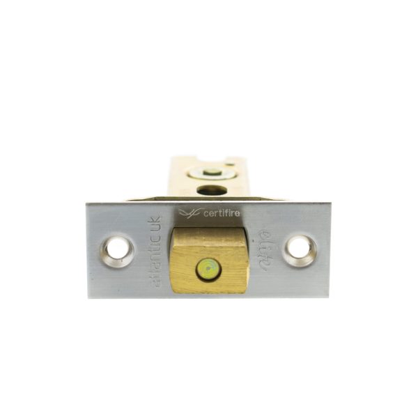 Atlantic Fire-Rated CE Marked Bolt Through Heavy Duty Tubular Deadbolt 3" - Satin Chrome