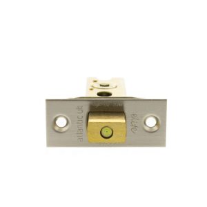 Atlantic Fire-Rated CE Marked Bolt Through Heavy Duty Tubular Deadbolt 3" - Satin Nickel