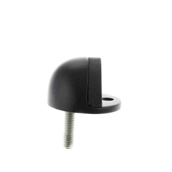 Atlantic Half-Moon Premium Floor Mounted Door Stop - Matt Black