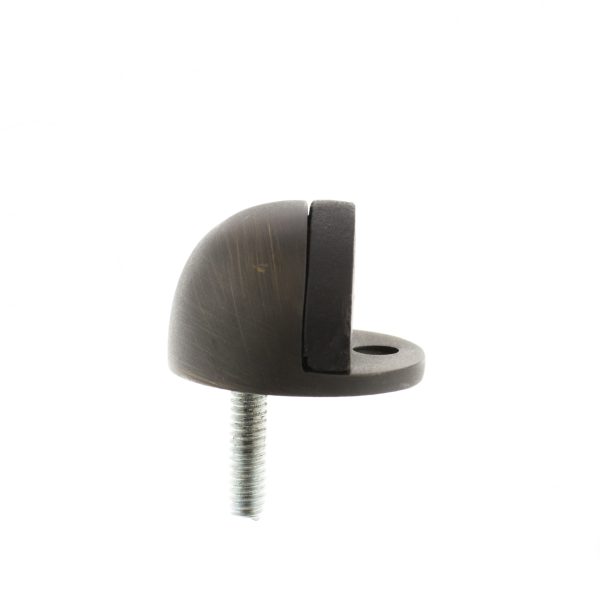 Atlantic Half-Moon Premium Floor Mounted Door Stop - Urban Bronze