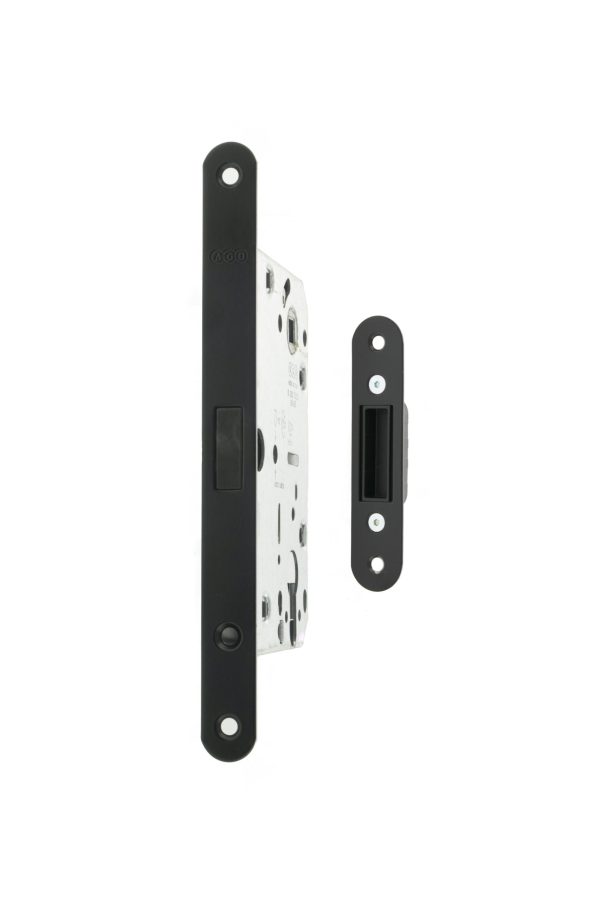 AGB Polaris 2XT Magnetic Euro Profile Sashlock 60mm backset - Matt Black