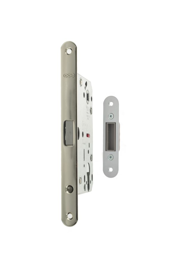 AGB Polaris 2XT Magnetic Euro Profile Sashlock 60mm backset - Polished Chrome