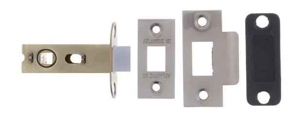 Atlantic Bolt Through Tubular Latch 2.5" - Satin Nickel