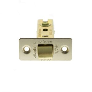 Atlantic Fire-Rated CE Marked Bolt Through Tubular Latch 2.5" - Satin Nickel