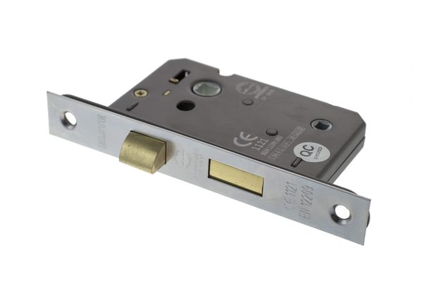 Atlantic Bathroom Lock [CE] 2.5" - Satin Chrome