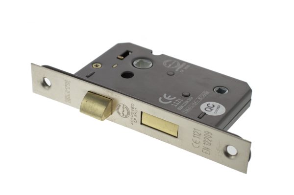 Atlantic Bathroom Lock [CE] 3" - Satin Nickel