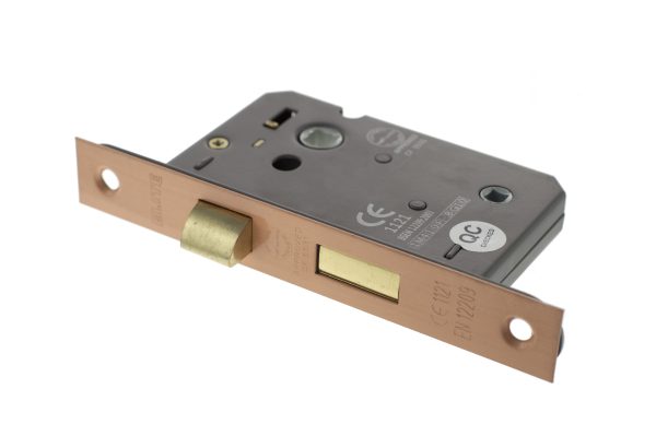 Atlantic Bathroom Lock [CE] 3" - Urban Satin Copper