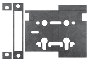 Atlantic Sashlock - Euro, 3LK & 5LK Intumescent Lock Kit FD60 1mm