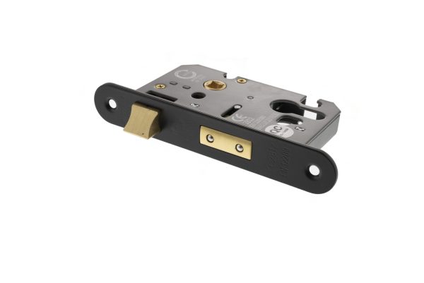 Atlantic Euro Radius Corner Sashlock [CE] 3" - Matt Black