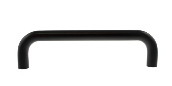 Atlantic D Pull Handle [Bolt Through] 600mm x 19mm - Matt Black