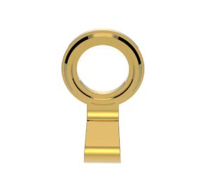 Architectural Cylinder Pull - Pvd Stainless Brass