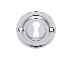 Delamain Classic Standard Profile Escutcheon, Polished Chrome