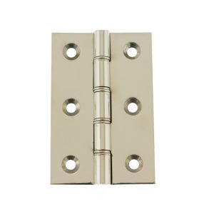 Atlantic Washered Hinges 3" x 2" x 2.2mm - Polished Nickel