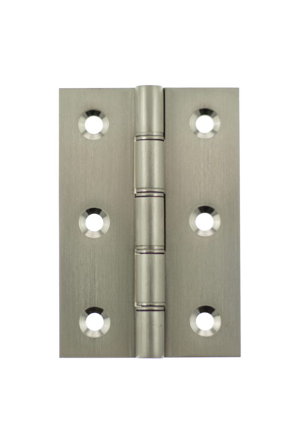 Atlantic Washered Hinges 3" x 2" x 2.2mm - Satin Nickel