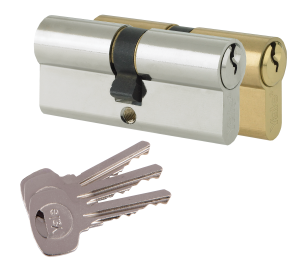 40:10:45 (95mm) Euro Double Cylinder Keyed Alike in Pairs