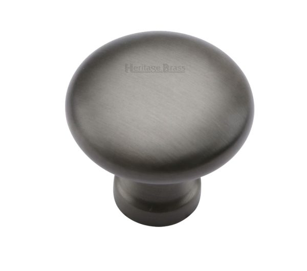 Heritage Brass Mushroom Design Cabinet Knob (32Mm Or 38Mm), Matt Bronze