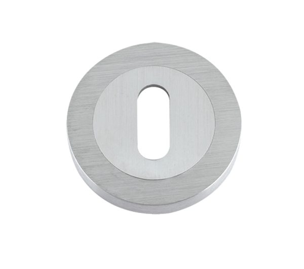 Standard Profile Escutcheons, Satin Chrome