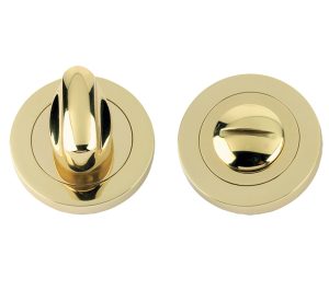 Zoo Hardware Da-T Turn And Release, Polished Brass