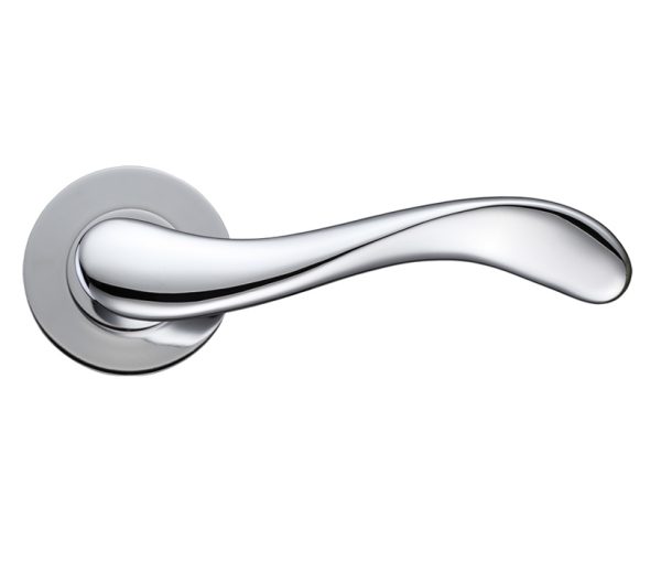 Zoo Hardware Da-T Imola Polished Chrome Door Handles - Dat030Cp (Sold In Pairs)