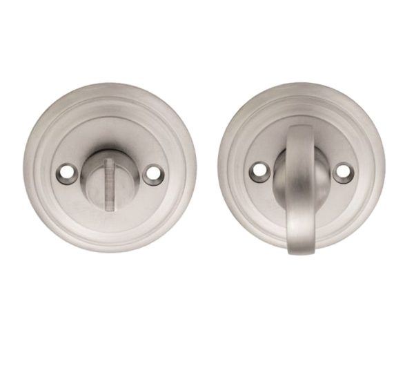 Delamain Large Thumbturn & Release (55Mm Diameter), Satin Chrome