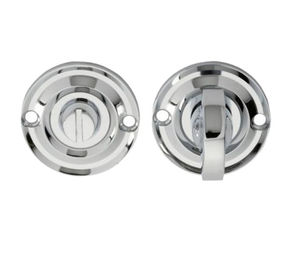 Delamain Small Thumbturn & Release (42Mm Diameter), Polished Chrome