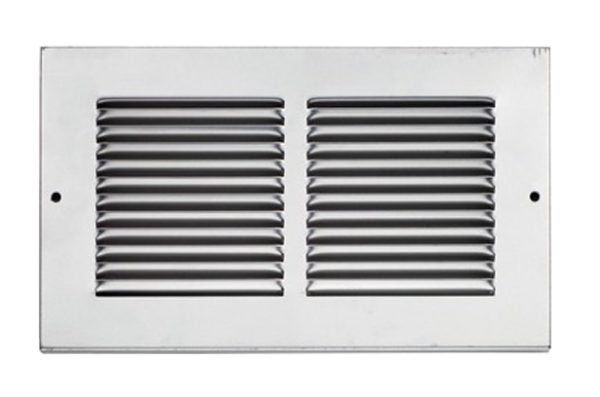 Eurospec Louvre Grills For Intumescent Air Transfer Grilles (Various Sizes), Silver