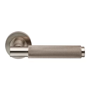 CARLISLE BRASS - EUL050SN VARESE KNURLED LEVER ON ROSE