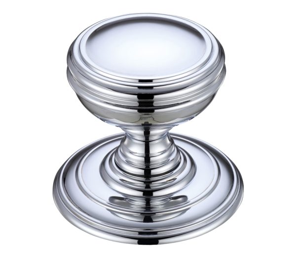 Zoo Hardware Fulton & Bray Concealed Fix Mortice Door Knobs, Polished Chrome - (Sold In Pairs)