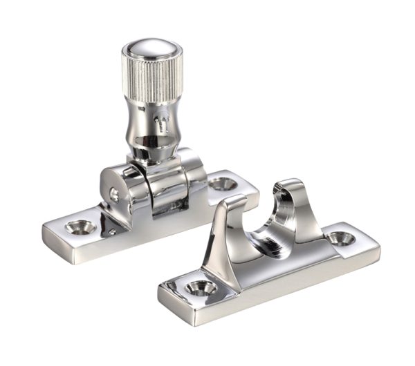 Zoo Hardware Fulton & Bray Brighton Pattern Sash Fastener, Polished Chrome