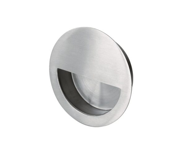 Satin (Matt) Stainless Steel - 90Mm Diameter