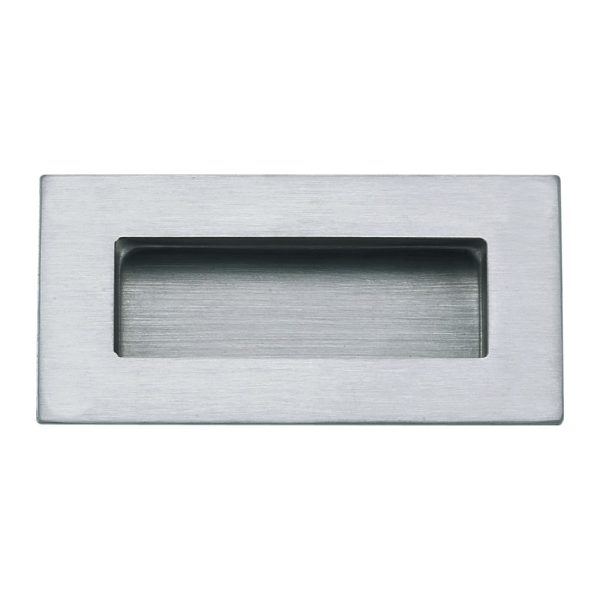 Flush Pull Rectangular Corner Concealed -125X50X10Mm