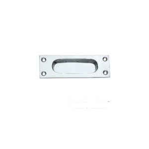 Flush Pull – 100x35mm – Satin Nickel Finish