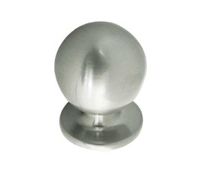 Palla Cupboard Knob (18mm, 22mm OR 25mm), Brushed Nickel