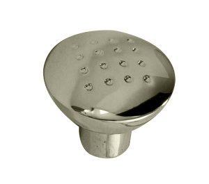 Grata Cupboard Knob (27mm OR 33mm), Brushed Nickel