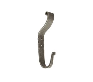 Frelan Hardware Handforged Hat & Coat Hook, Pewter