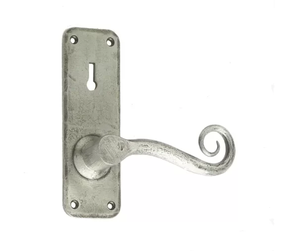 Frelan Hardware Handforged Chester Door Handles, Pewter (Sold In Pairs)