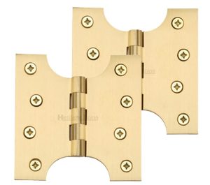 Heritage Brass 4 Inch Parliament Hinges, Satin Brass (Sold In Pairs)