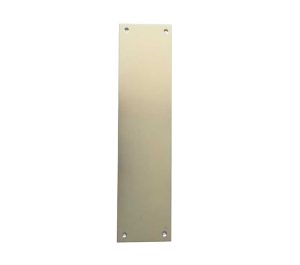 Plain Fingerplate (305mm OR 350mm), Satin Aluminium